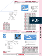 Cushioned Cable Clamps Nylon Cable Clamps: Material