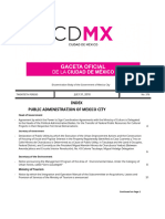 CDMX Gaceta Oficial (English)