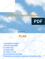 Altimetrie Barométrique Cours