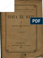 ¡Viva El Rey! - Mons. Louis Gastón Adrien de Segur