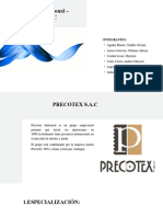 Diseño Organizacional - PRECOTEX