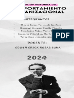 Línea Del Tiempo - Comportamiento Organizacional