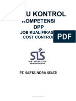 Buku DPP Cost Control