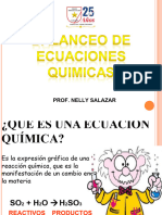 Balanceo de Ecuaciones Quimias