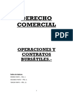 Unidad V (2da. Parte) - Operaciones y Contratos Bursatiles