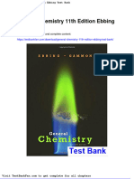 General Chemistry 11Th Edition Ebbing Test Bank PDF