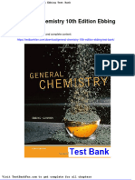 General Chemistry 10Th Edition Ebbing Test Bank PDF