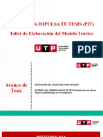 Módulo 02 - S04. Avance de tesis