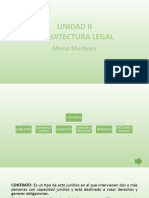 Unidad 2 Arquitectura Legal