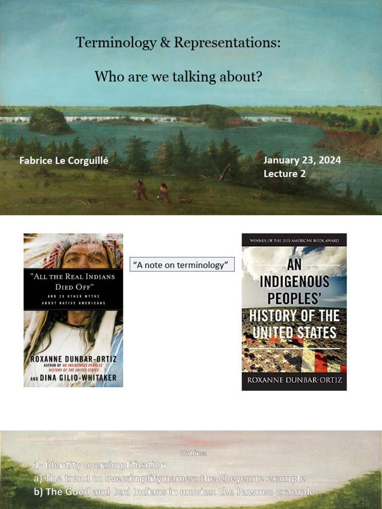 Understanding Indigenous Terminology | PDF | Cheyenne | Native ...
