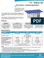 Precooling & Staging Solar Cold Storage