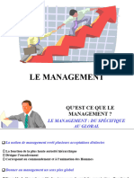 1 - Le Management