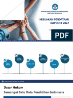 Kebijakan Dapodik 2022