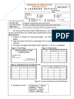 Math 7 Q4 PT Scrapbook - Polynomials and Coefficients