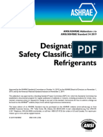 ANSI-ASHRAE Addendum To ASHRAE-34 - 2019 - C - 20191118