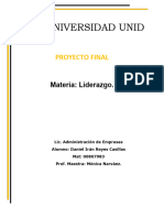 Proyecto Final Liderazgo