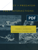Pedro Barbosa, Ignacio Castellanos - Ecology of Predator-Prey Interactions - Oxford University Press (2005)
