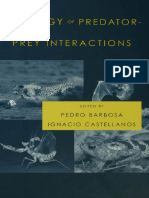 Pedro Barbosa, Ignacio Castellanos - Ecology of Predator-Prey Interactions  -Oxford University Press (2005)