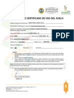 13.formato de Certificado Usos Suelo