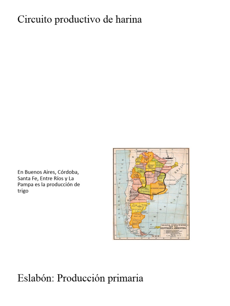 Circuito Productivo de Harina | PDF