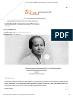 Kartini Dan Dalil Tentang Emansipasi Perempuan - Majalah Suara 'Aisyiyah