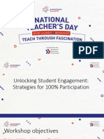 Unlocking Student Engagement - PPT