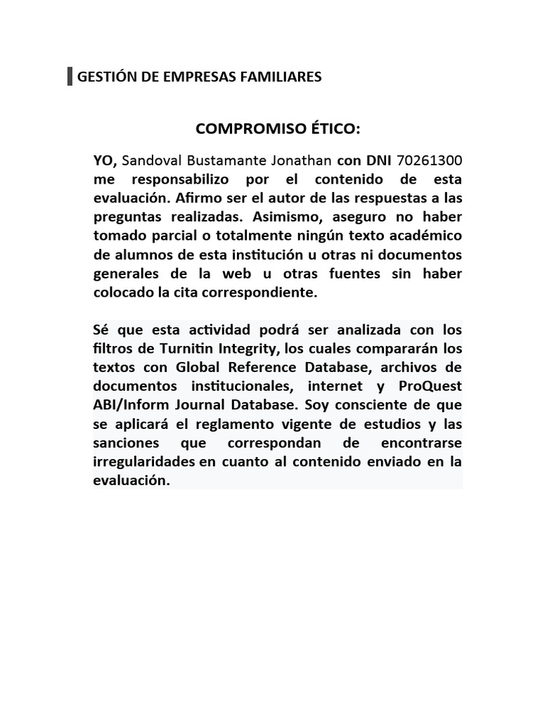 Importancia de las Empresas Familiares | PDF | Business | Planificación