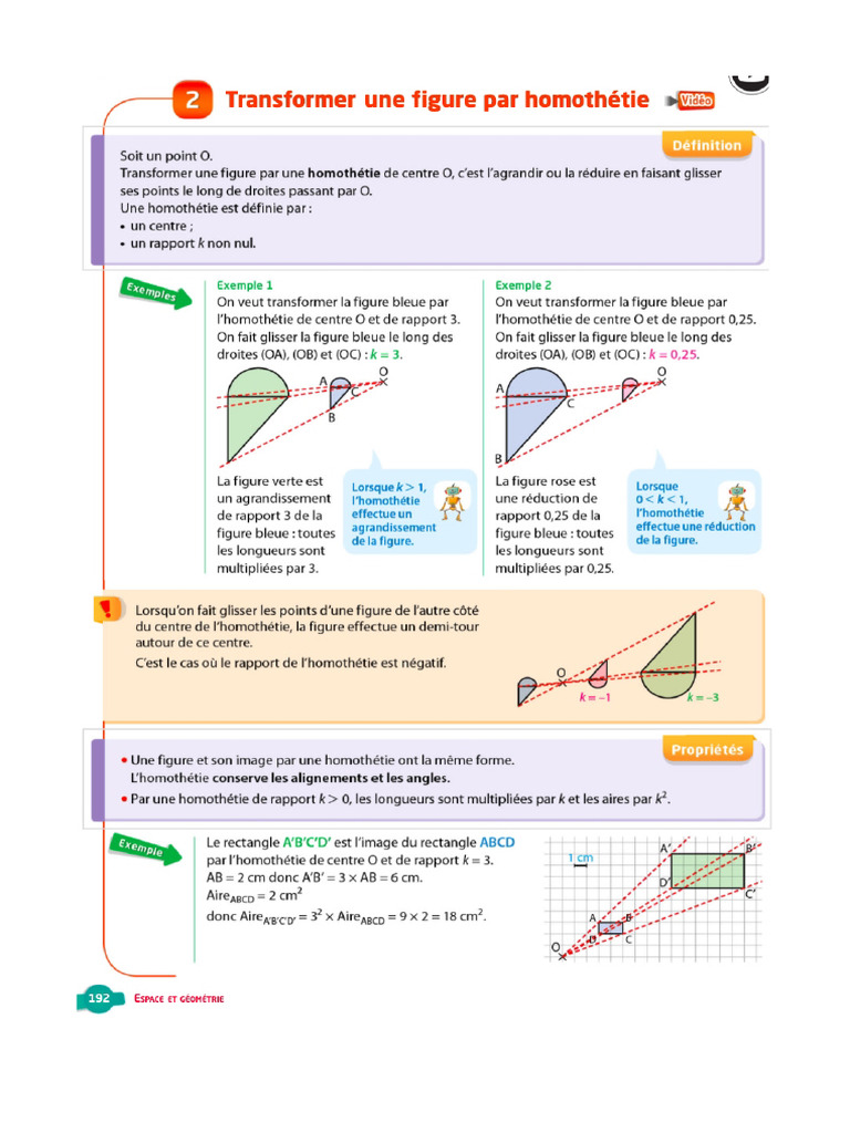 Leçon Homothétie | PDF