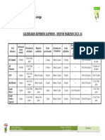 Calendario Admisión - Nuevos Ingresos 23-24