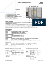 Modular Hardware Series 852 852 E