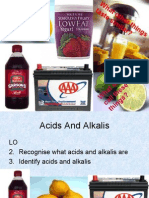 Acids and Alkalis