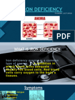 IRON DEFICIENCY a study