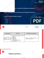 Prevencion de Los Problemas de Aprendizaje Sesion 6