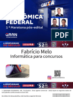 Concurso Caixa Economica Federal 1maratona Pos-Edital Fabricio Melo