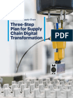 Three Step Plan for Supply Chain Digital Transformation