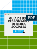 Guia de Uso Responsable de Redes Sociales