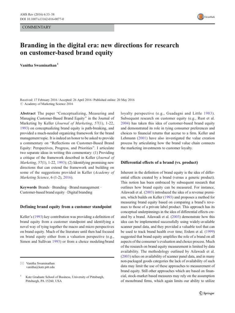 Branding Strategies in the Digital Era | PDF | Brand | Marketing