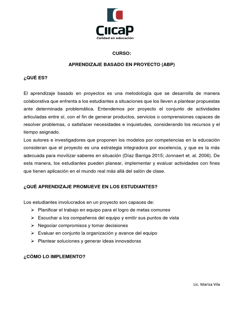 Material Abp 034654 | PDF | Evaluación | Plan de estudios