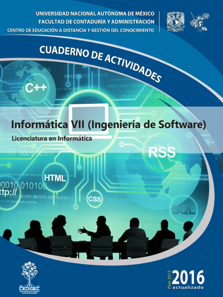 Cuaderno De Trabajo Informatica Vii Ingenieria De Software Pdf