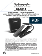 Schumacher 100296535 Instruction Installation Manual