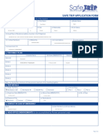 Pioneer Application Form - 1