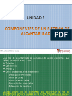 UNIDAD 2. COMPONENTES DE UN SISTEMA DE ALCANTARILLADO