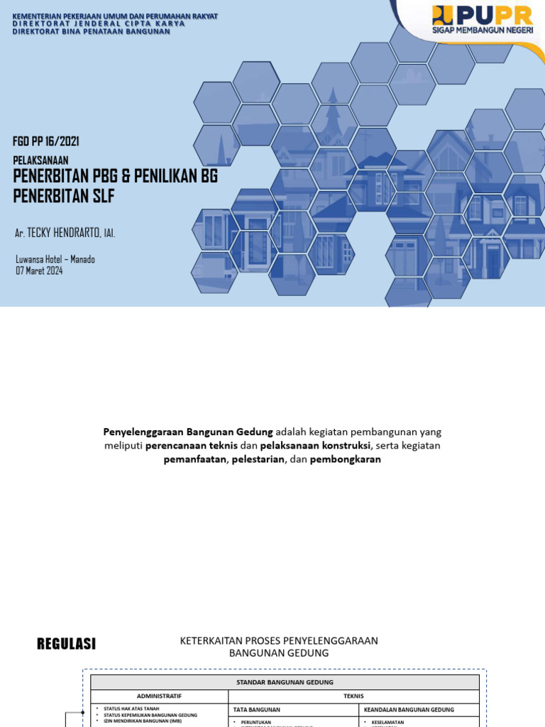 Proses Penerbitan PBG dan SLF | PDF