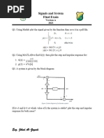 Final Exam Version A-1