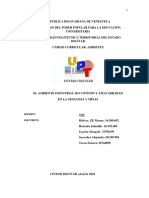 TRABAJO El Ambiente Industrial y La Norma de Control Evaluaciones de Procesos y Actividades