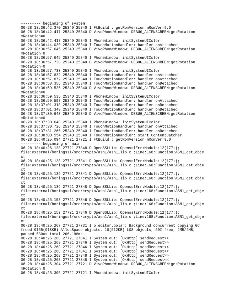 Logcat 1593340825073 | PDF | Software | Computing