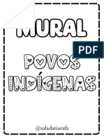 Mural Povos Indigenas