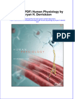 Secfile - 481dwnload Full Original Human Physiology by Bryan H Derrickson PDF