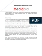 Mediaaid Bangladesh Development Guide Draft 1