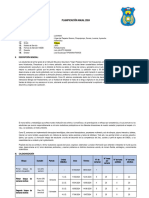 Planificación Anual 1re. Grado 2024 Drea